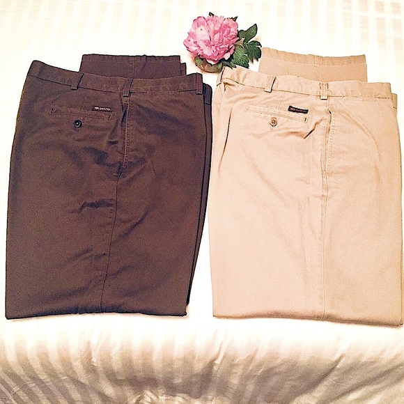 Men’s Savane Flat Khaki Pants Bundle (40W X 32L) - Picture 14 of 14